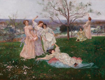 Spring Flowers by Albert Emile Artigue