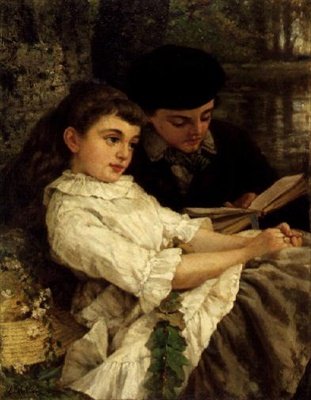 The Young Poet by Albert Fitch Bellows