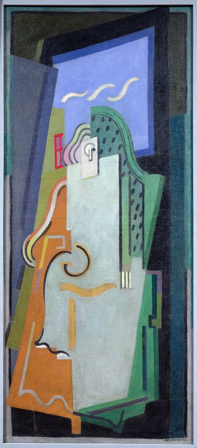 The Blue Figure by Albert Gleizes