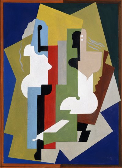 Two Nudes by Albert Gleizes