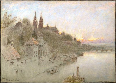 Basle by Albert Goodwin