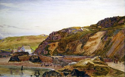 Boulay Bay, Jersey by Albert Goodwin