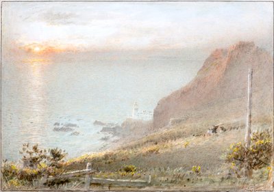 Hartland Point by Albert Goodwin