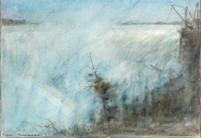 Niagara. The Horseshoe Fall by Albert Goodwin