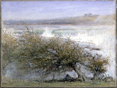 Niagara in Spring by Albert Goodwin