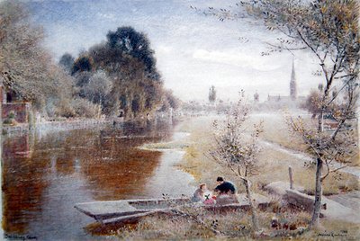 Salisbury Canal by Albert Goodwin