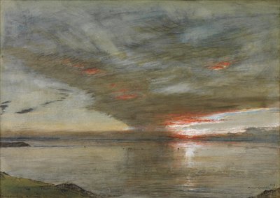 Woolacombe Bay, North Devon by Albert Goodwin