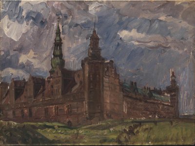 Kronborg Seen from the Southeast by Albert Gottschalk