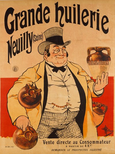 Grande Huilerie - Neuilly Seine, c. 1895 by Albert Guillaume