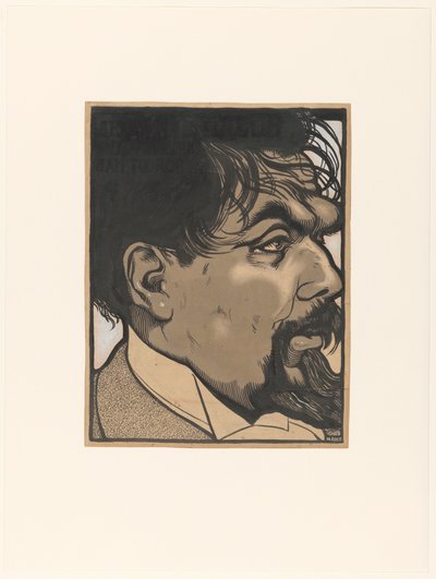 Portrait of Jan Toorop by Albert Hahn (I)