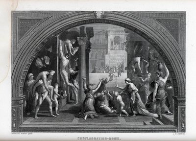 Conflagration of Rome by Albert Henry Payne