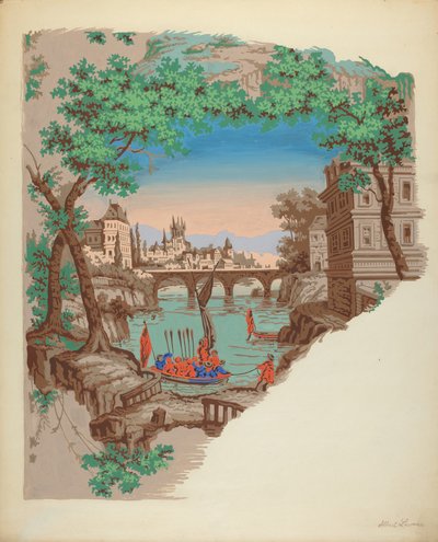 Wall Paper by Albert J. Levone