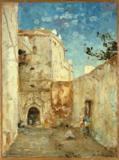 Arab Houses, Algiers by Albert Lebourg