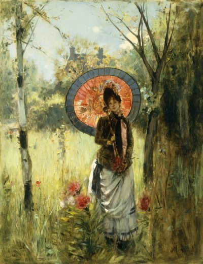 A Summer Stroll by Albert Lynch