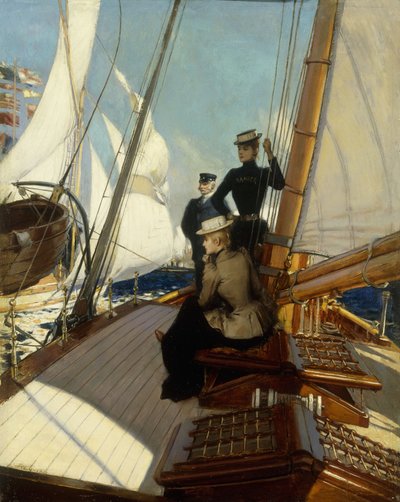 An Afternoon at Sea by Albert Lynch