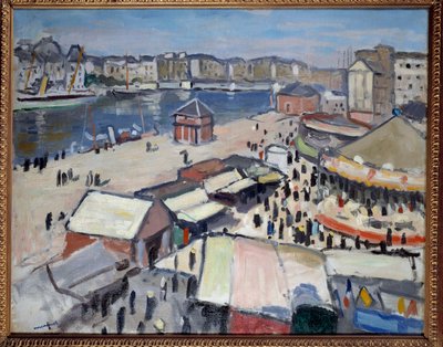 Carnival at Le Havre by Albert Marquet