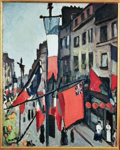 July 14th in Le Havre by Albert Marquet