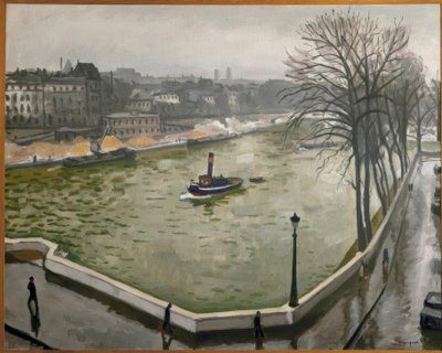 The Seine in Paris by Albert Marquet
