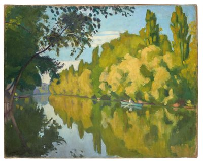 La Varenne Sainte-Hilaire, the Boat by Albert Marquet