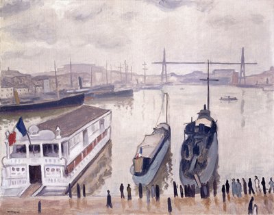 The Nautical Circle, Marseille by Albert Marquet