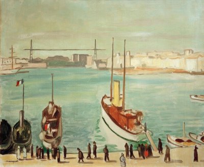 The Port of Marseille by Albert Marquet