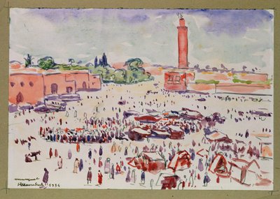 Marrakesh by Albert Marquet