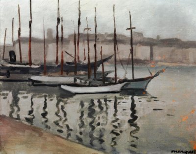 Marseille in Winter by Albert Marquet