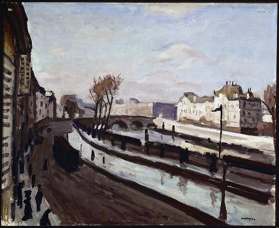 Paris, the Quai des Grands-Augustins by Albert Marquet