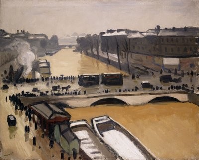 Paris, the St. Michel Bridge by Albert Marquet