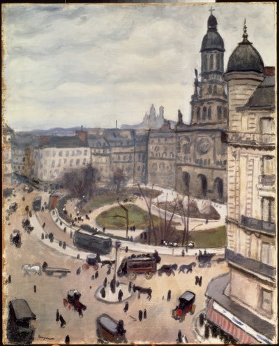 Place de la Trinité by Albert Marquet