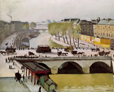 Pont Saint-Michel by Albert Marquet