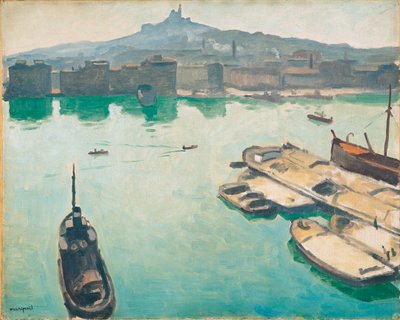 Port of Marseilles by Albert Marquet