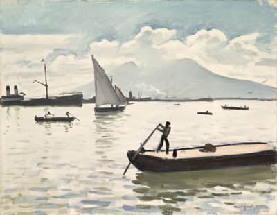 The Bay of Naples by Albert Marquet