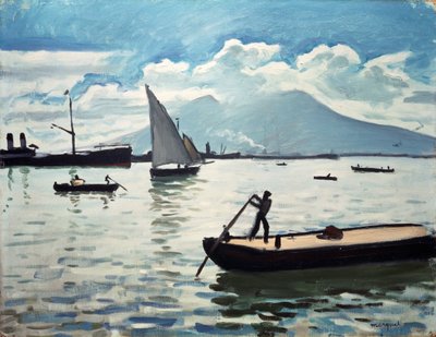 The Bay of Naples, 1909 by Albert Marquet