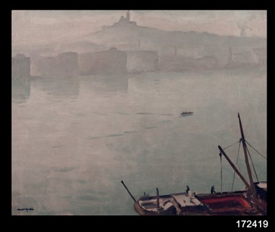 The Port of Marseille by Albert Marquet