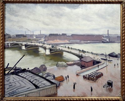 The Port of Rouen by Albert Marquet