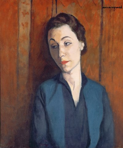 The Woman in Blue by Albert Marquet