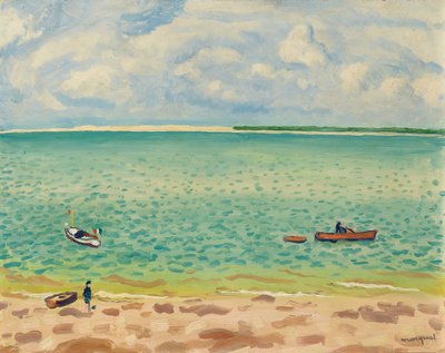 The Beach, Le Pyla by Albert Marquet