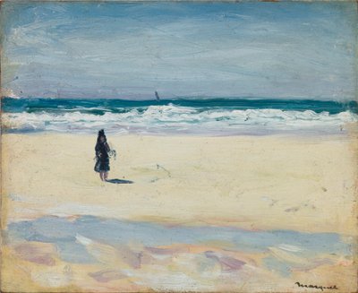 Young Girl on the Beach by Albert Marquet