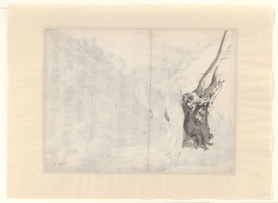 Sketch of a Tree by Albert Meyering