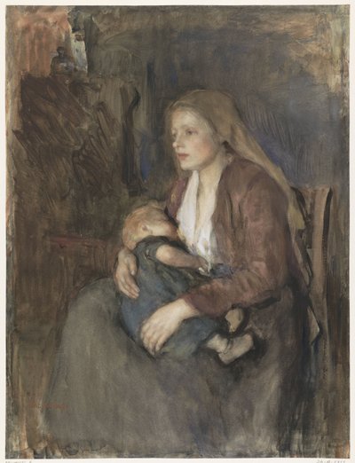 Northern Madonna by Albert  Neuhuys