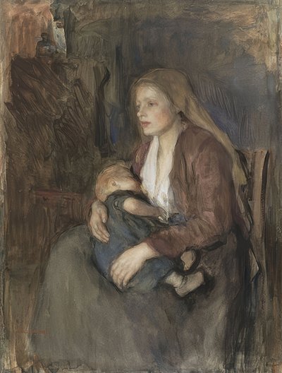 Nordic Madonna by Albert Neuhuys
