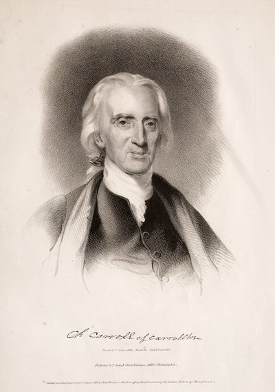 Charles Carroll of Carrollton, Maryland by Albert Newsam