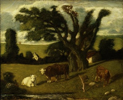 Pastoral Study by Albert Pinkham Ryder