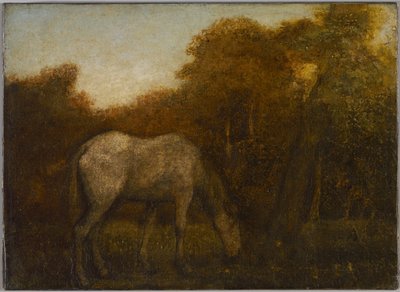 The Grazing Horse by Albert Pinkham Ryder