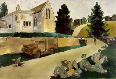 The Minute Halt, 1941 by Albert Richards