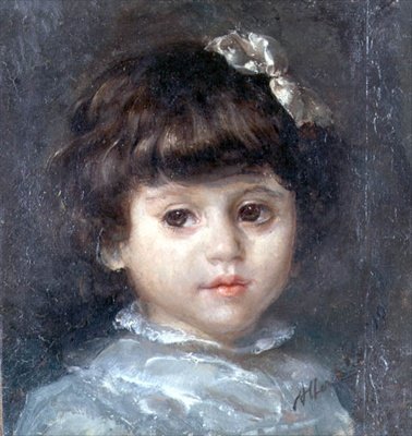 A Head Study of Dora Siegel by Albert Roelofs