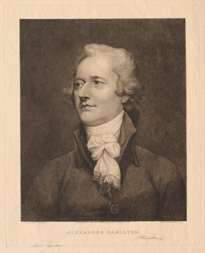 Alexander Hamilton, 1895 by Albert Rosenthal