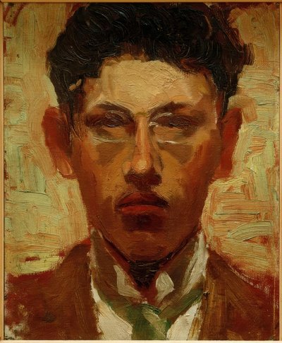 Portrait of Patriz Huber by Albert Weisgerber