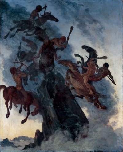 Fog Riders by Albert Welti